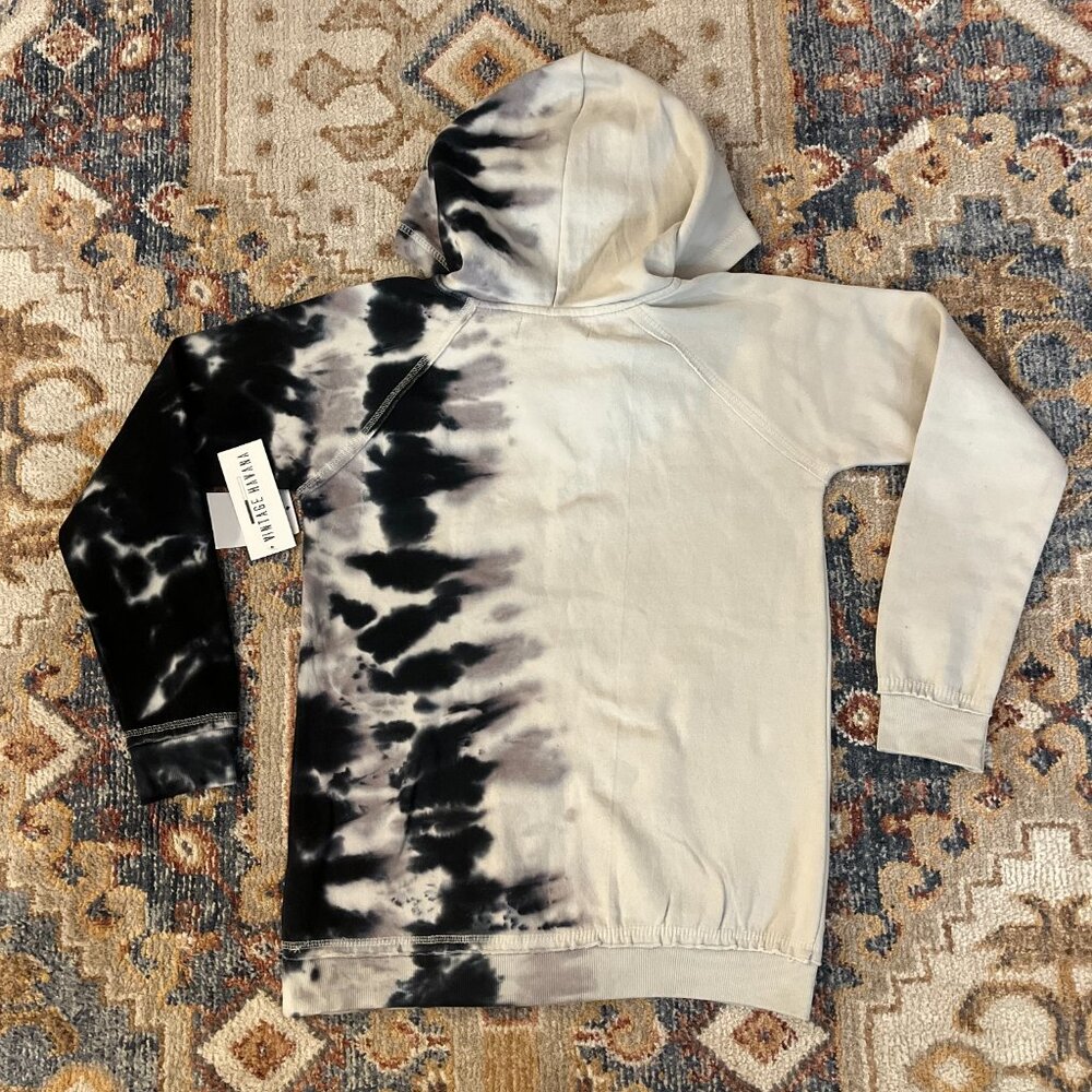 NWT Boys' Tie Dye Zip Hoodie Vintage Havana, XL - Picture 3 of 8